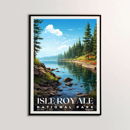 Isle Royale National Park Poster | S07