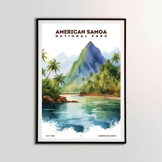 American Samoa National Park Poster | S08