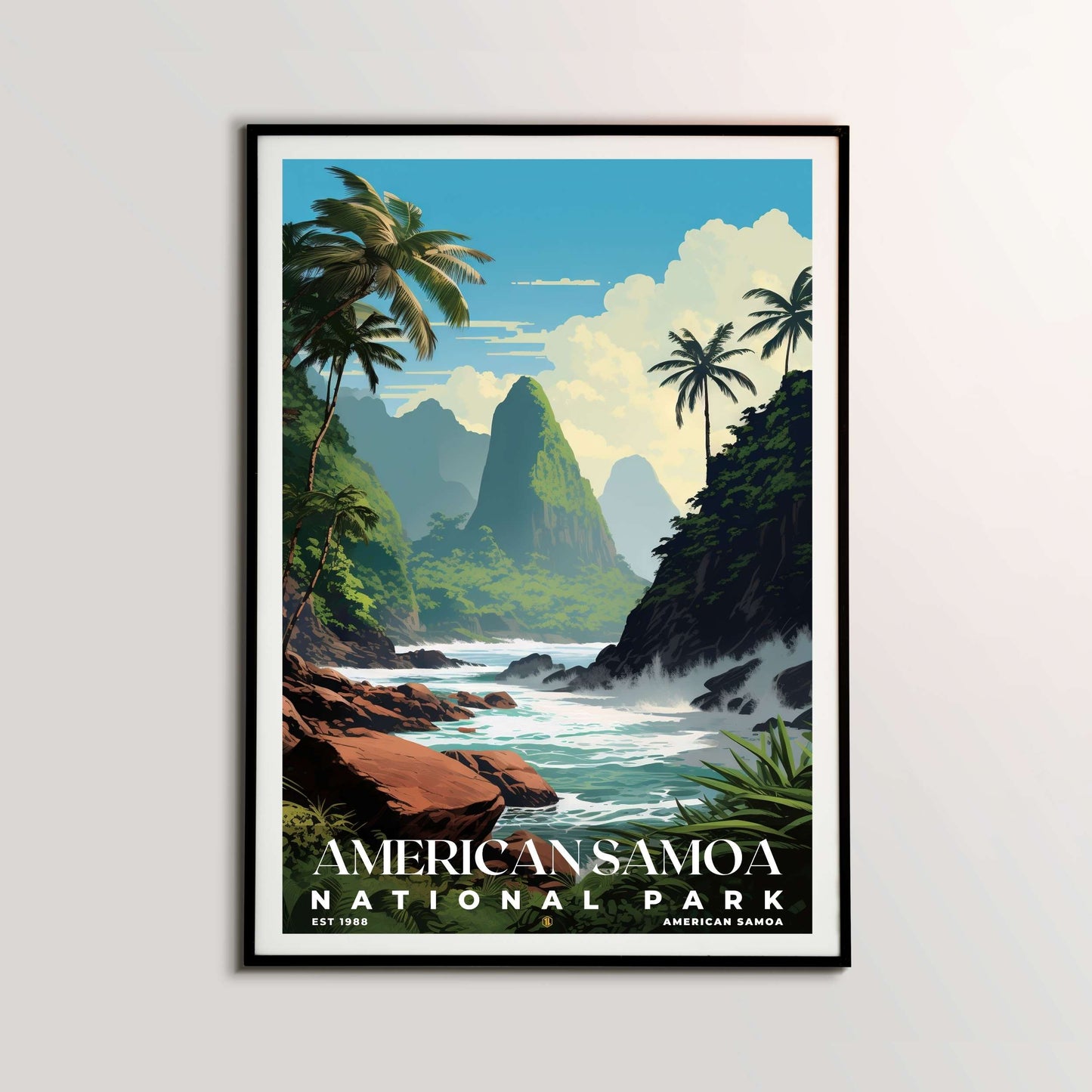 American Samoa National Park Poster | S07