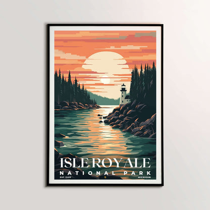 Isle Royale National Park Poster | S05