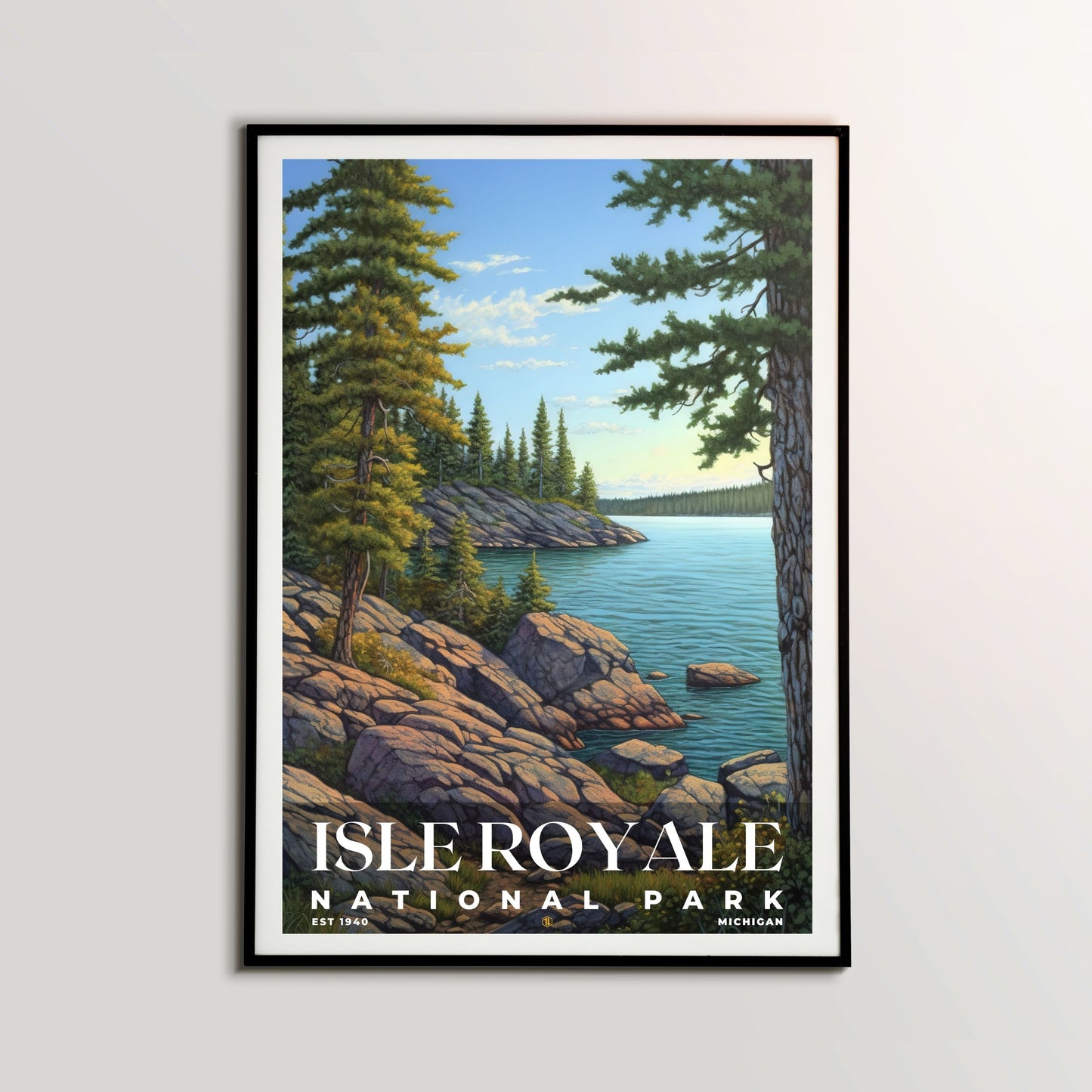 Isle Royale National Park Poster | S02