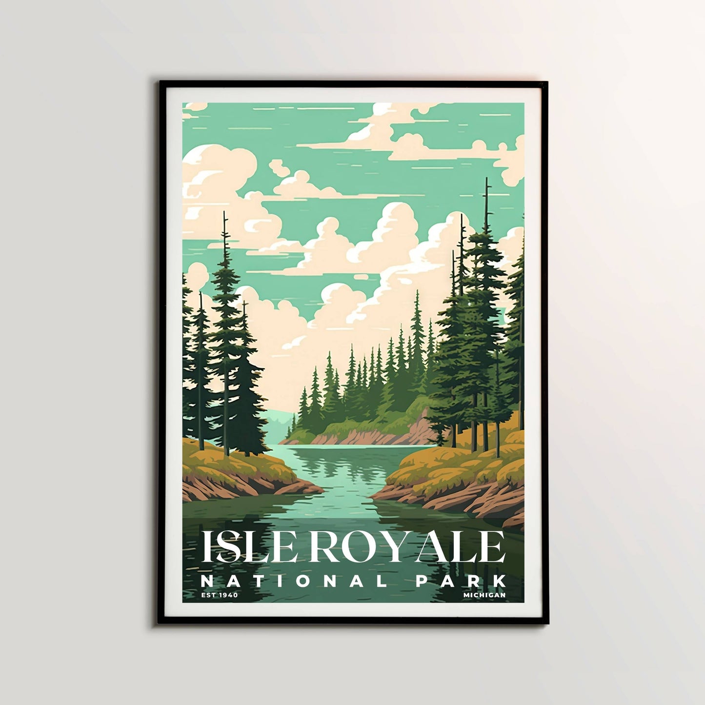 Isle Royale National Park Poster | S03