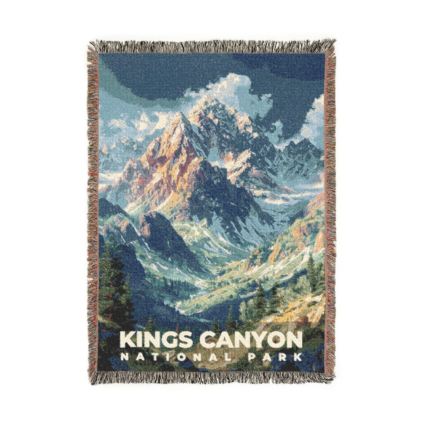 Kings Canyon National Park Woven Blanket | S13