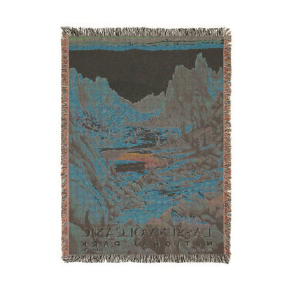 Lassen Volcanic National Park Woven Blanket | S02