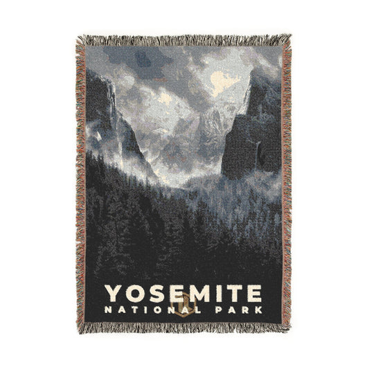 Yosemite National Park Woven Blanket | S15