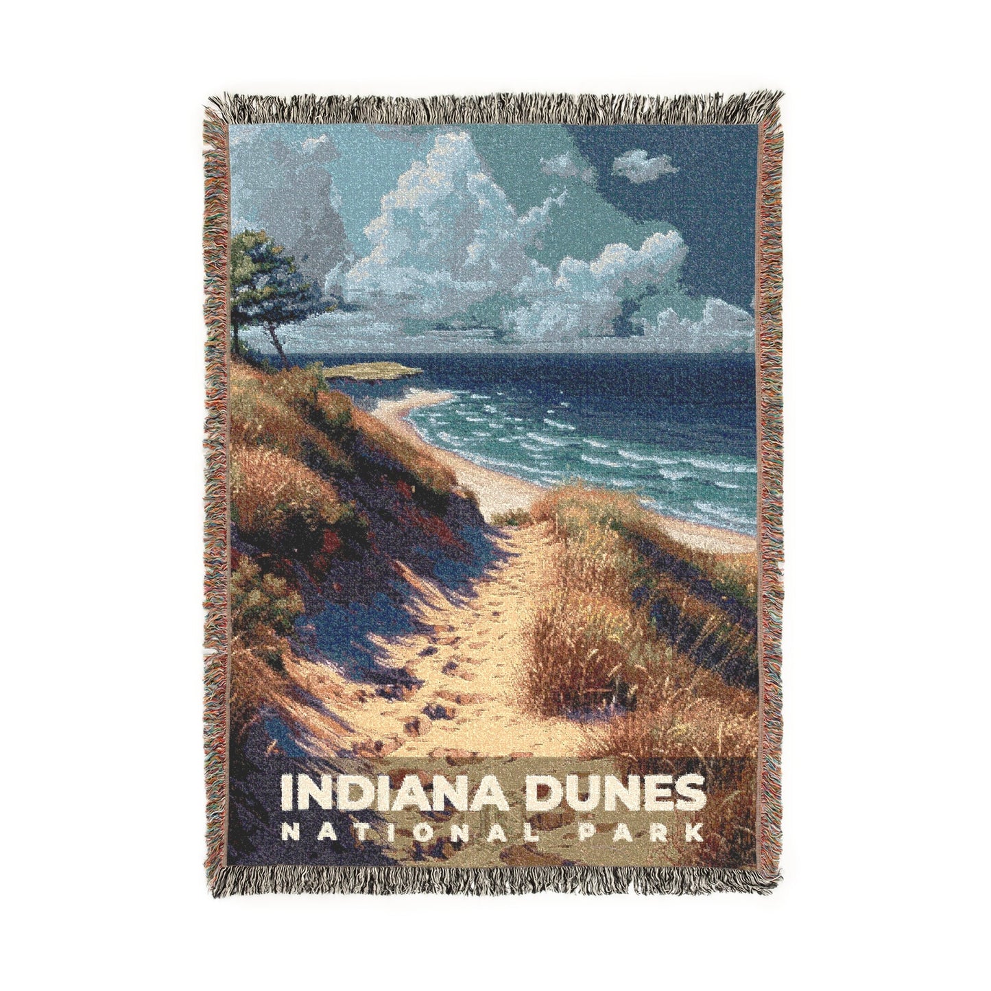 Indiana Dunes National Park Woven Blanket | S18