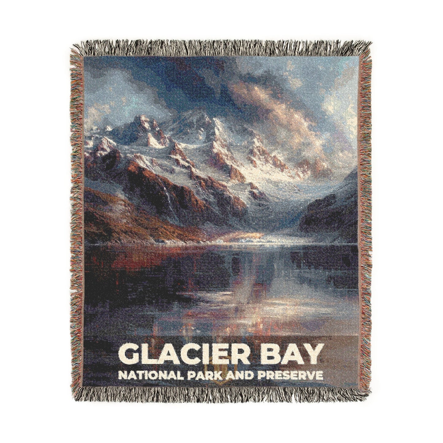 Glacier Bay National Park Woven Blanket | S12
