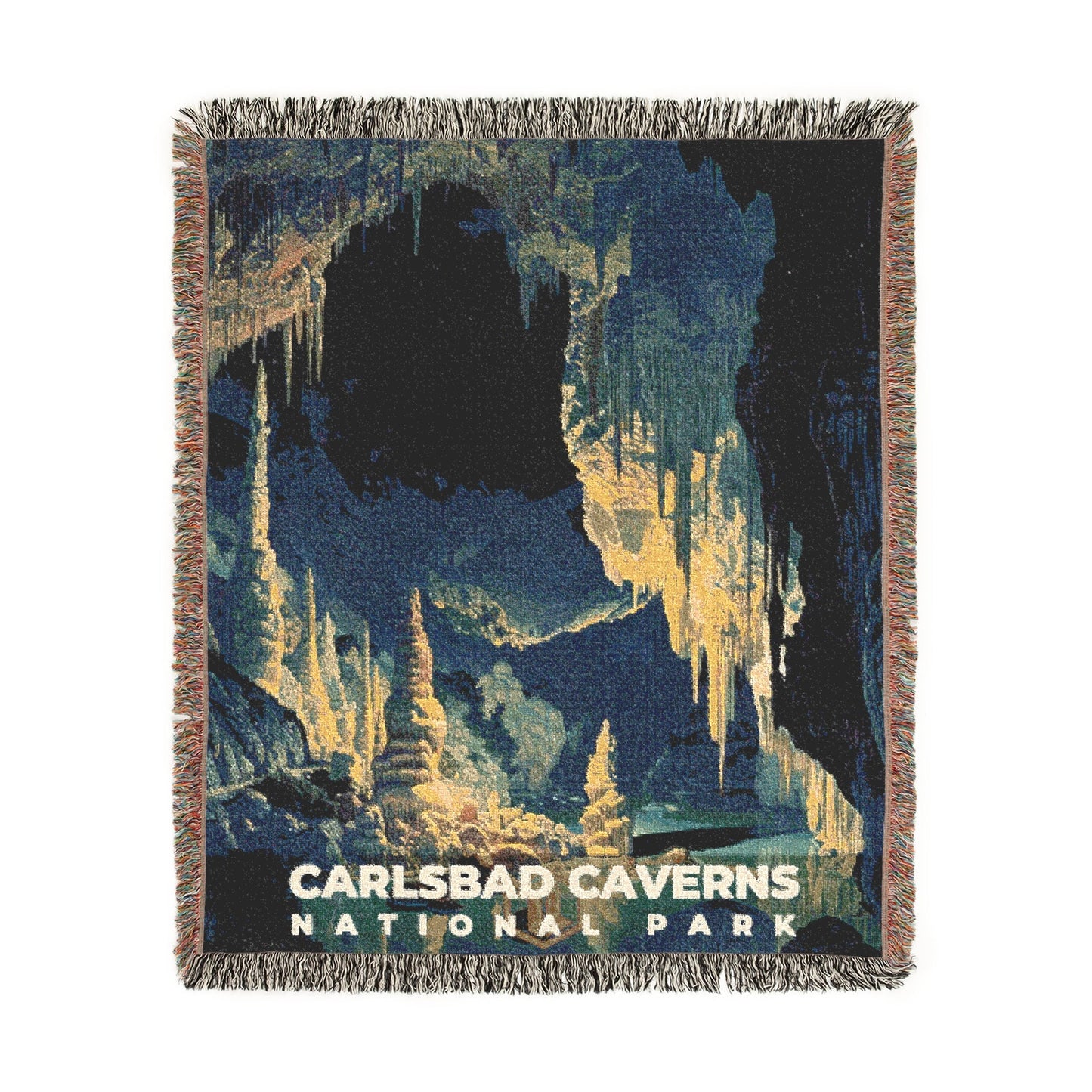 Carlsbad Caverns National Park Woven Blanket | S11