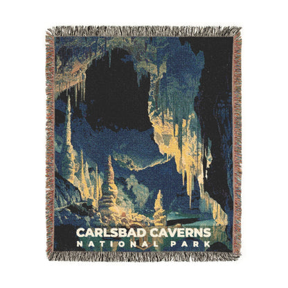 Carlsbad Caverns National Park Woven Blanket | S11