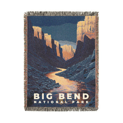 Big Bend National Park Woven Blanket | S19