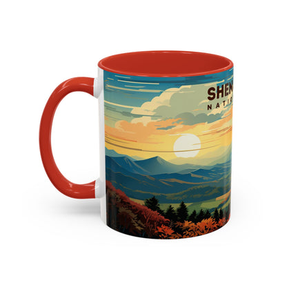 Shenandoah National Park Mug | Accent Coffee Mug (11, 15oz)