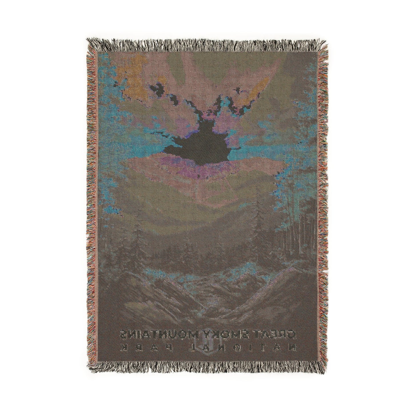 Great Smoky Mountains National Park Woven Blanket | S16