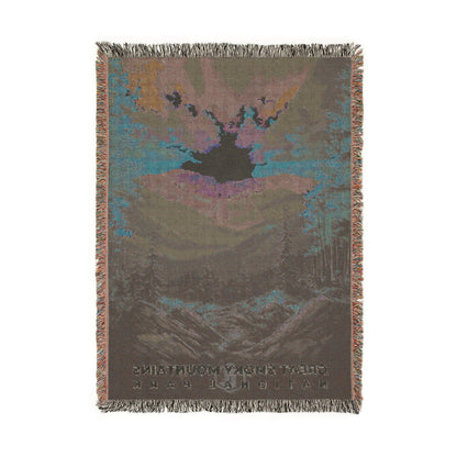 Great Smoky Mountains National Park Woven Blanket | S16