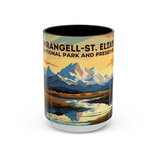 Wrangell-St. Elias National Park Mug | Accent Coffee Mug (11, 15oz)
