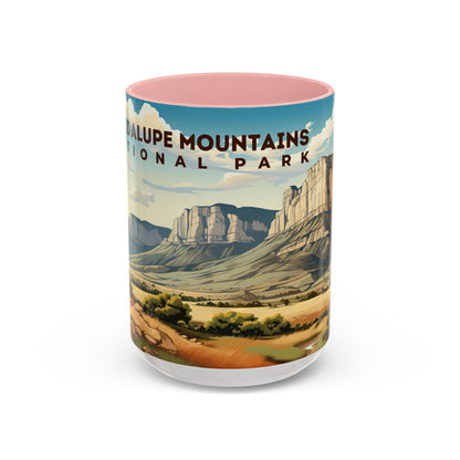 Guadalupe Mountains National Park Mug | Accent Coffee Mug (11, 15oz)