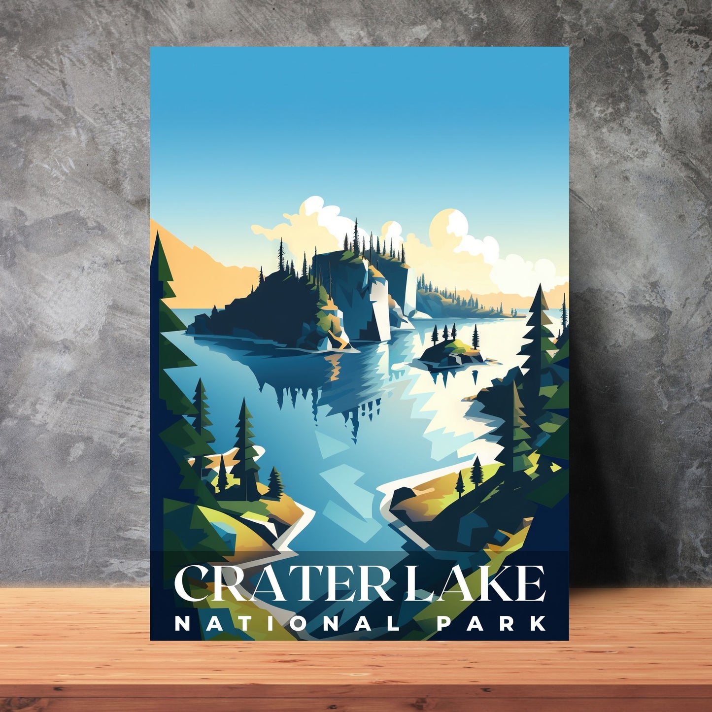 Crater Lake National Park Poster | S01