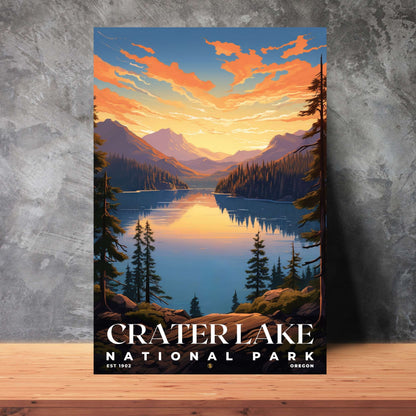 Crater Lake National Park Poster | S07