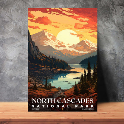 North Cascades National Park Poster | S07