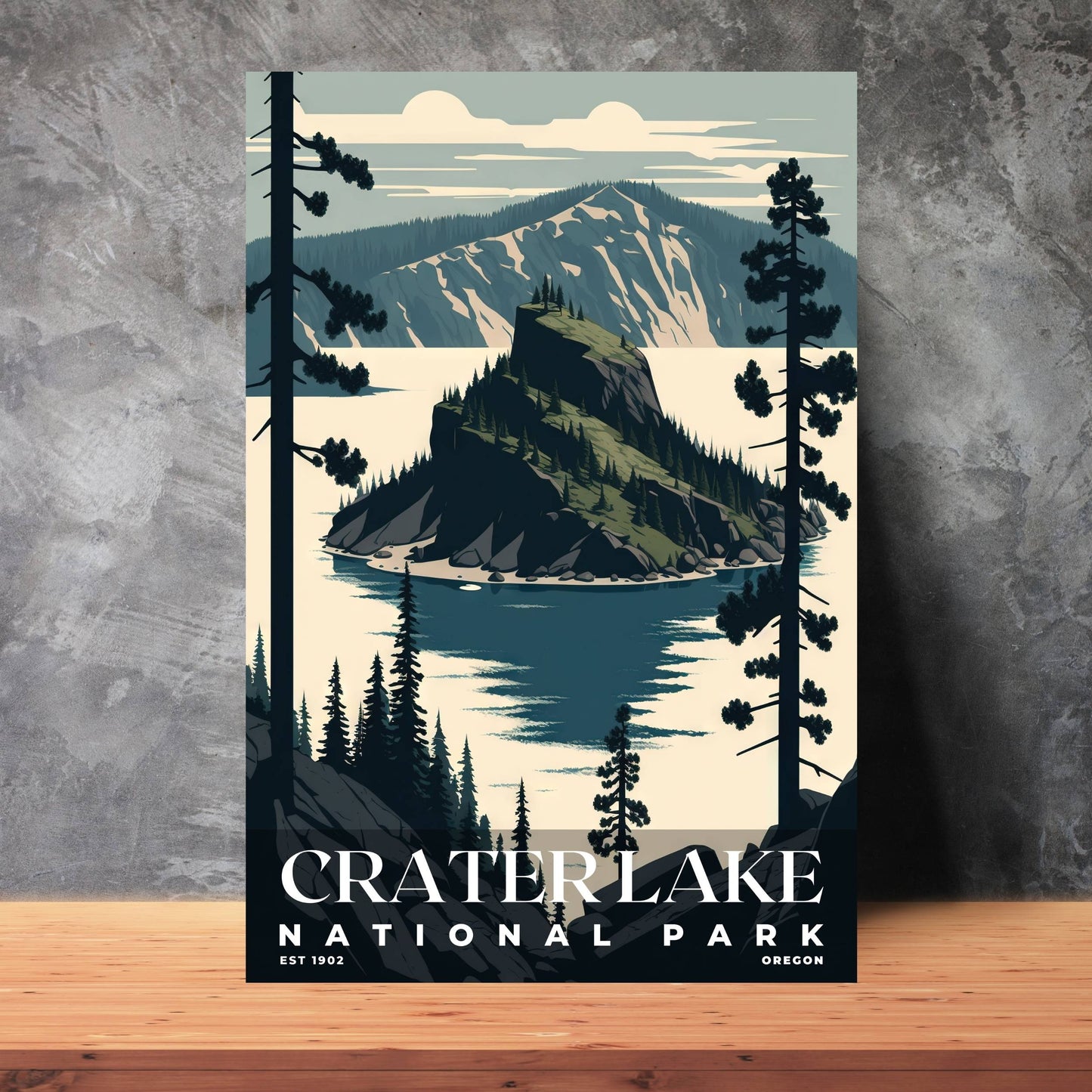 Crater Lake National Park Poster | S03