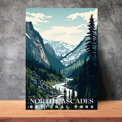 North Cascades National Park Poster | S01