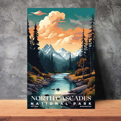 North Cascades National Park Poster | S05