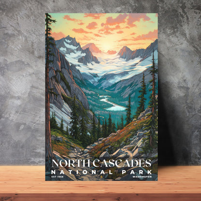 North Cascades National Park Poster | S02