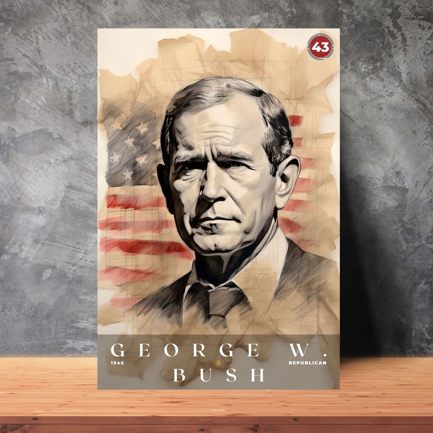 George W Bush Poster | S03