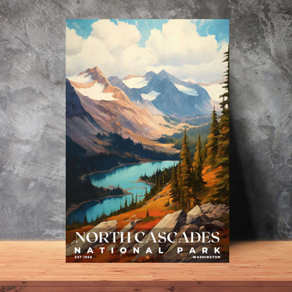 North Cascades National Park Poster | S06