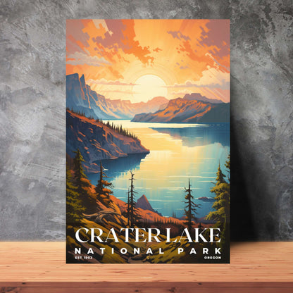 Crater Lake National Park Poster | S06