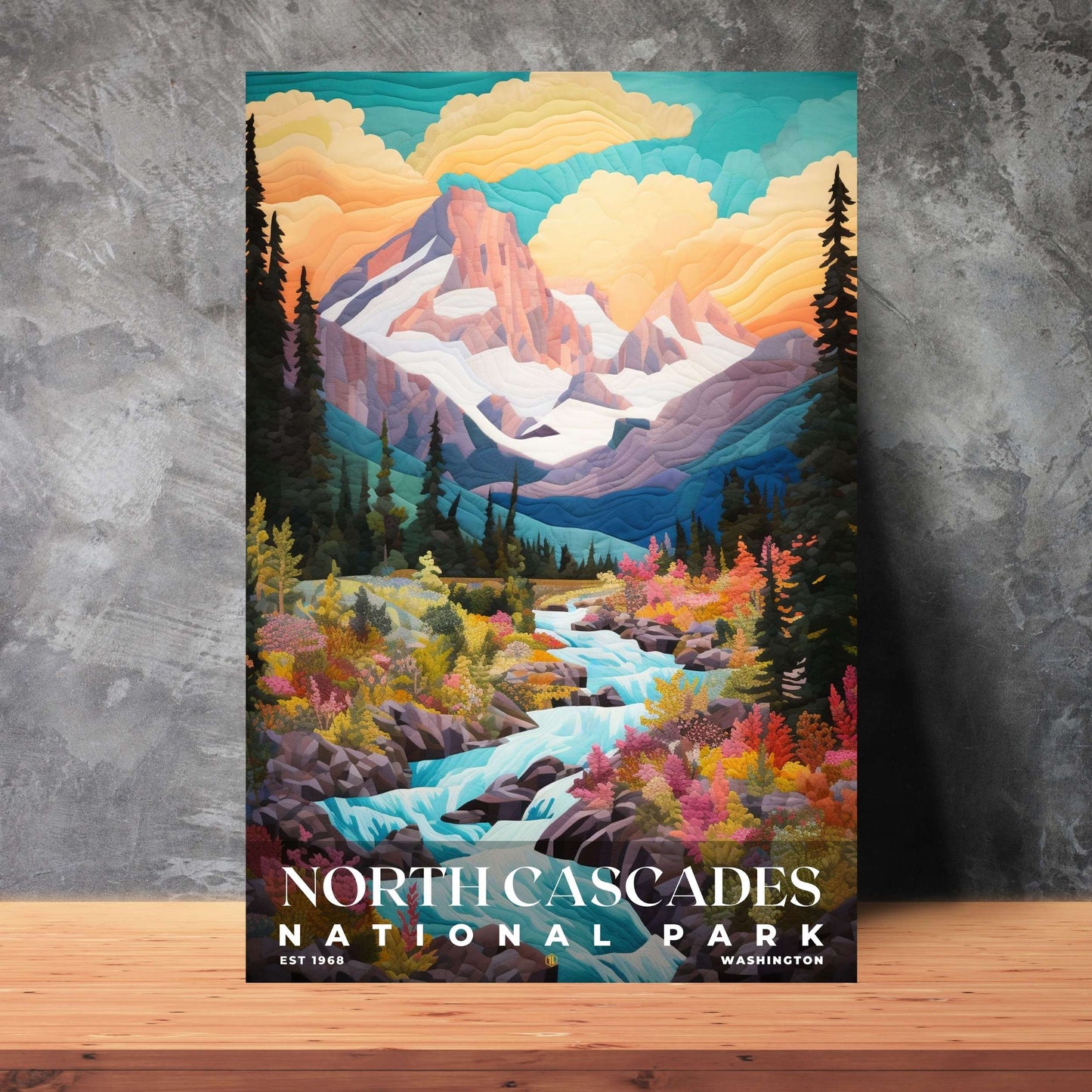 North Cascades National Park Poster | S09