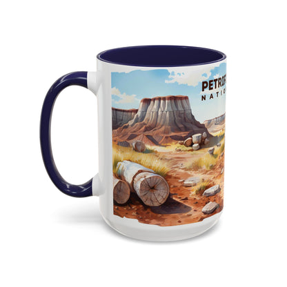 Petrified Forest National Park Mug | Accent Coffee Mug (11, 15oz)