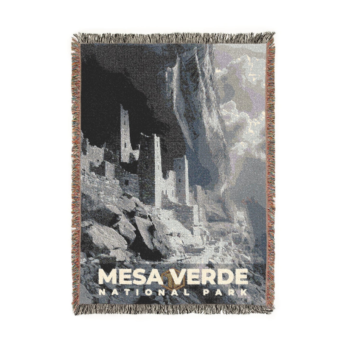 Mesa Verde National Park Woven Blanket | S15