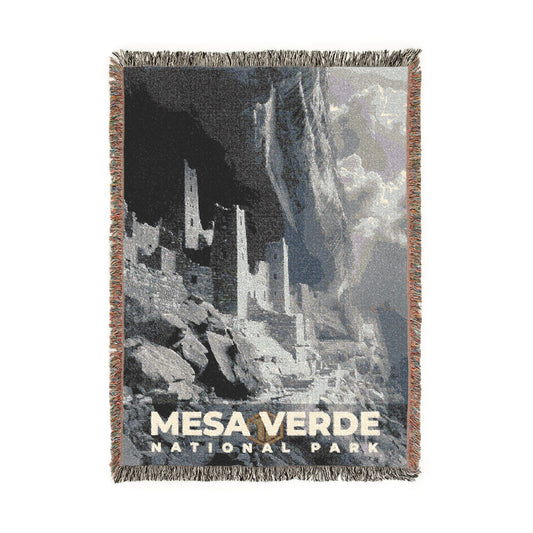 Mesa Verde National Park Woven Blanket | S15