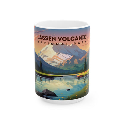 Lassen Volcanic National Park Mug | White Ceramic Mug (11oz, 15oz)