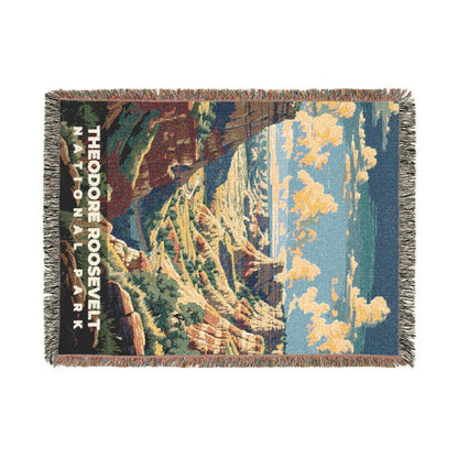 Theodore Roosevelt National Park Woven Blanket | S11