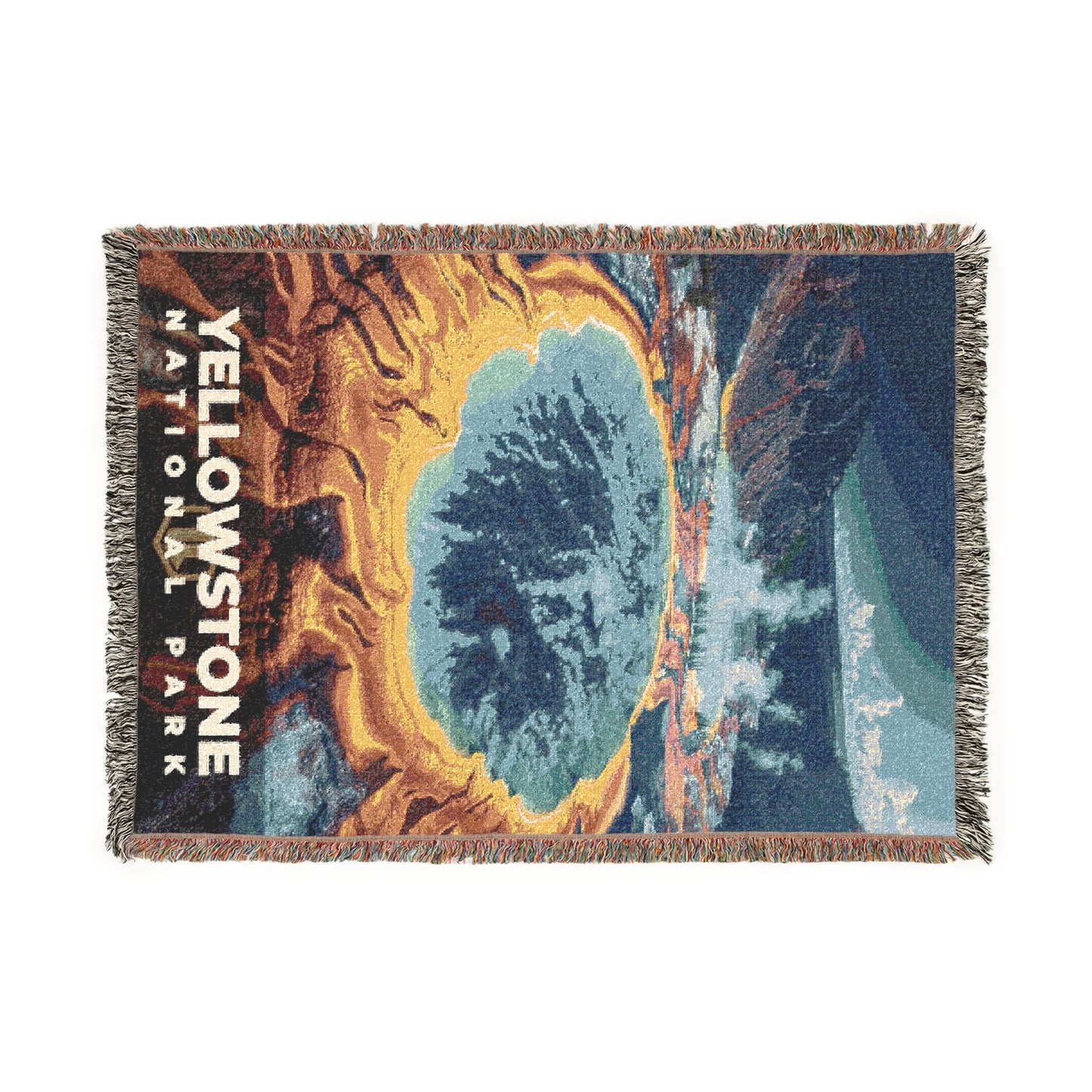 Yellowstone National Park Woven Blanket | S16