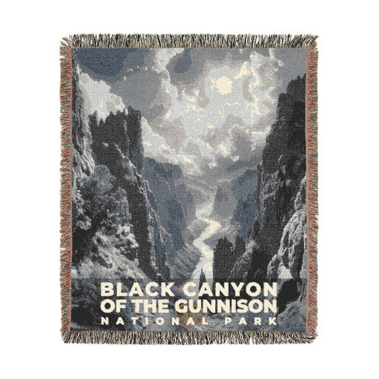 Black Canyon of the Gunnison National Park Woven Blanket | S15