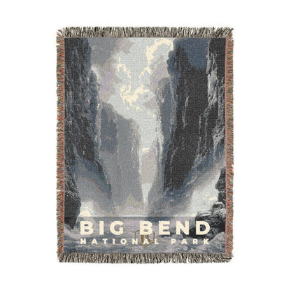 Big Bend National Park Woven Blanket | S15
