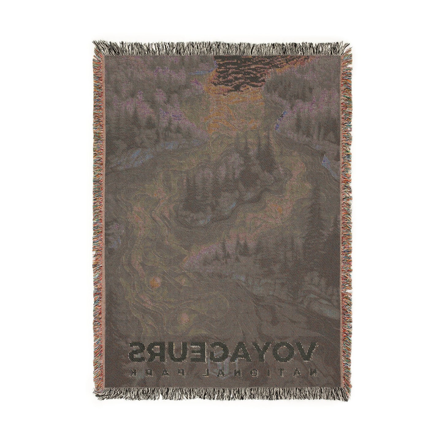 Voyageurs National Park Woven Blanket | S20