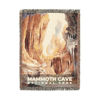 Mammoth Cave National Park Woven Blanket | S08