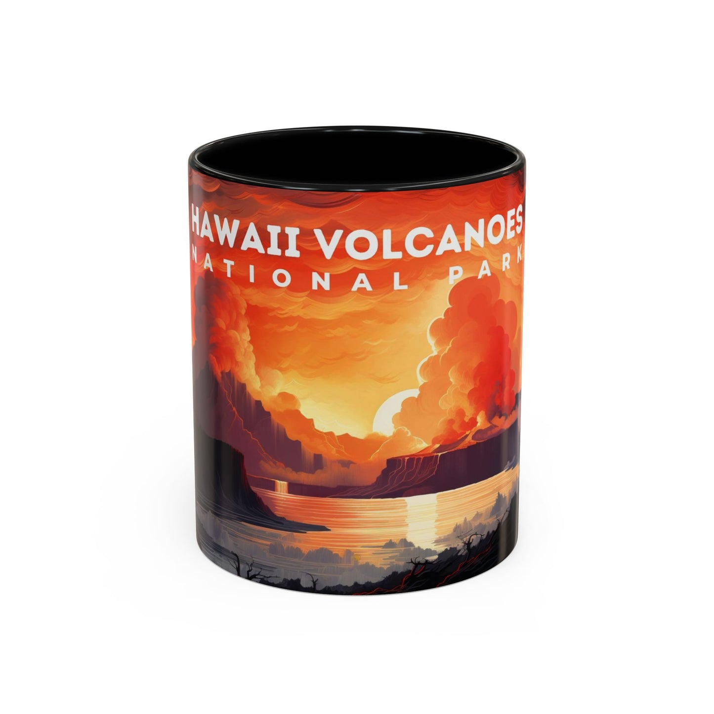 Hawaii Volcanoes National Park Mug | Accent Coffee Mug (11, 15oz)