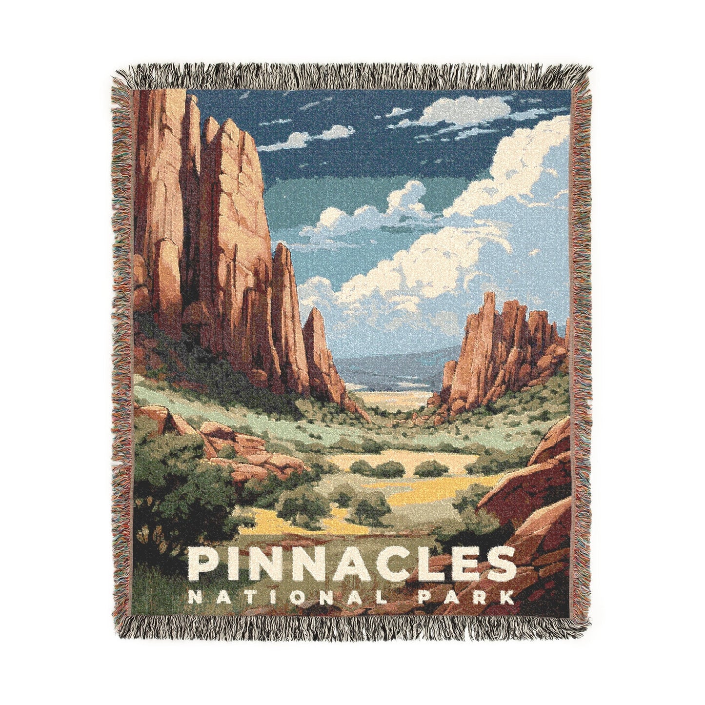 Pinnacles National Park Woven Blanket | S07