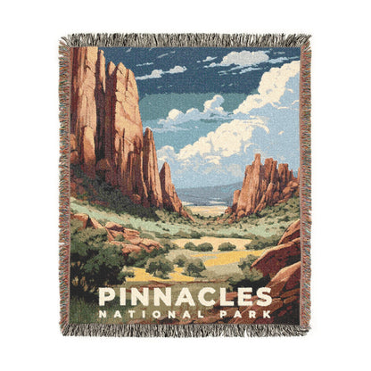 Pinnacles National Park Woven Blanket | S07