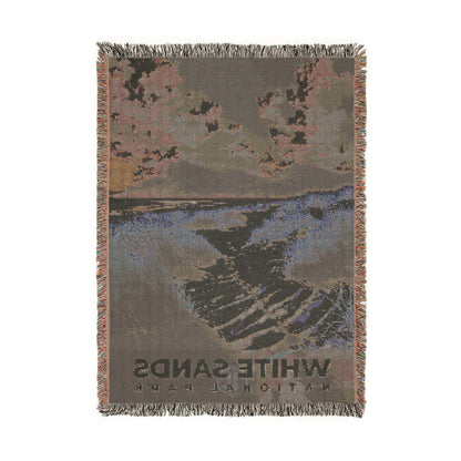 White Sands National Park Woven Blanket | S13