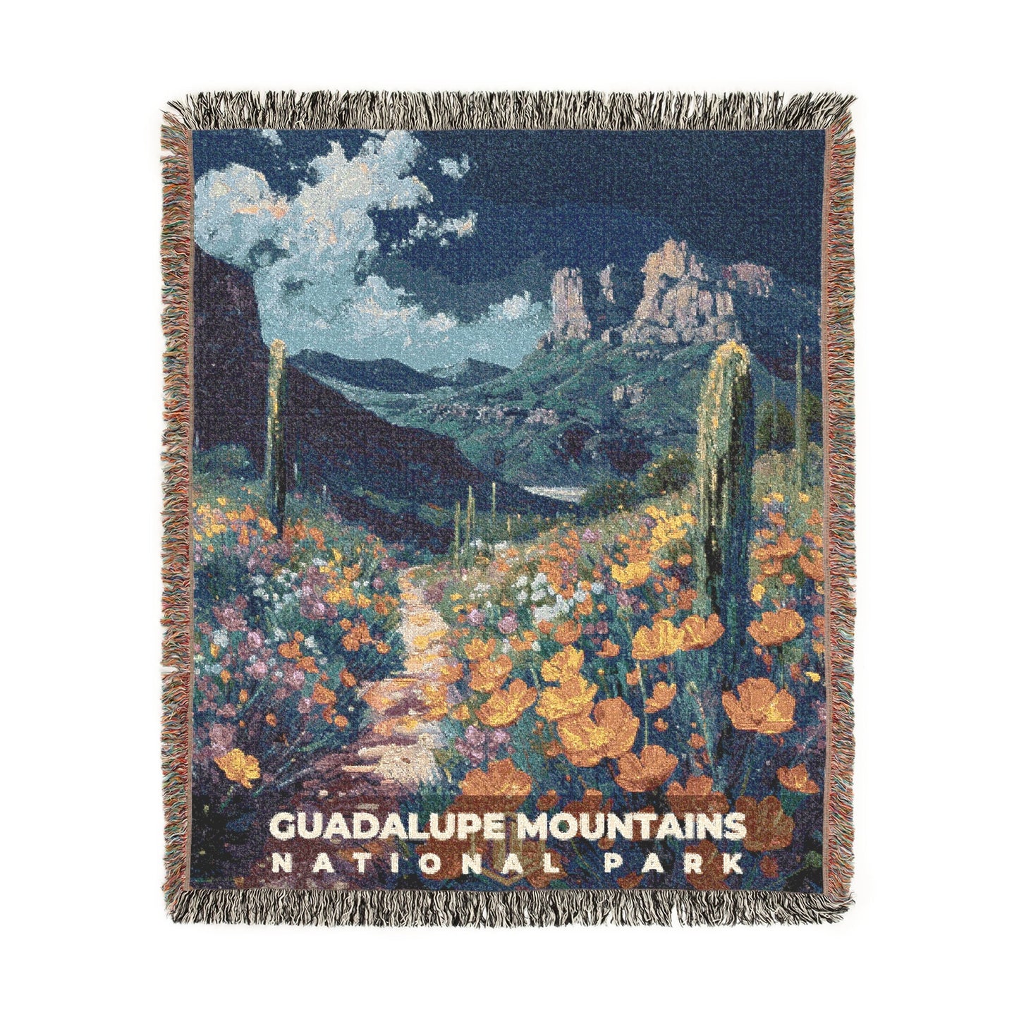 Guadalupe Mountains National Park Woven Blanket | S14