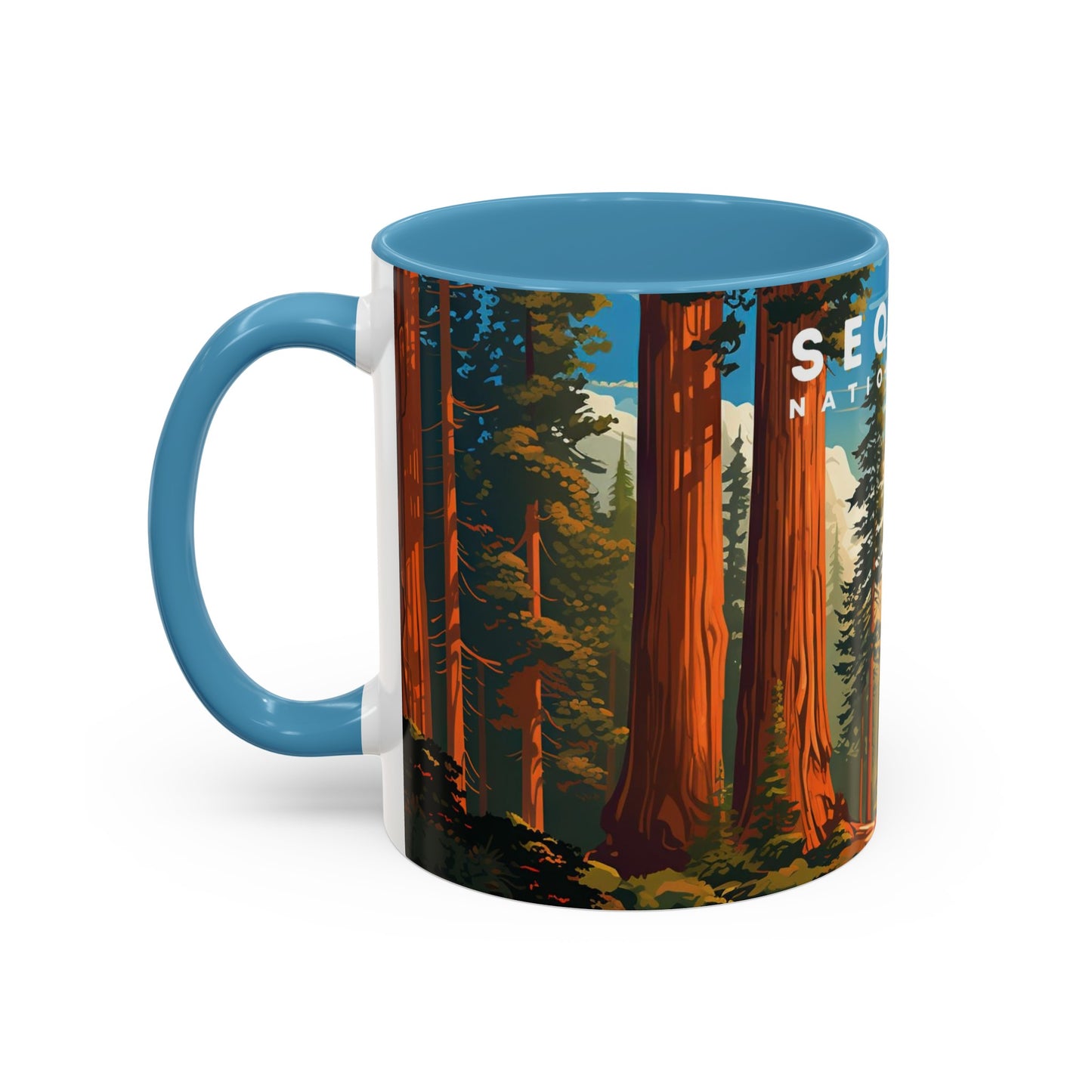 Sequoia National Park Mug | Accent Coffee Mug (11, 15oz)