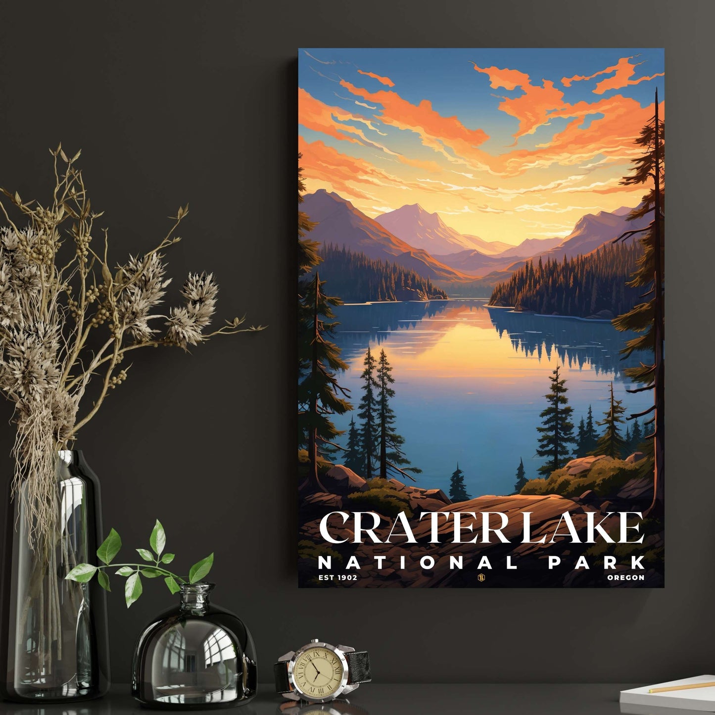 Crater Lake National Park Poster | S07