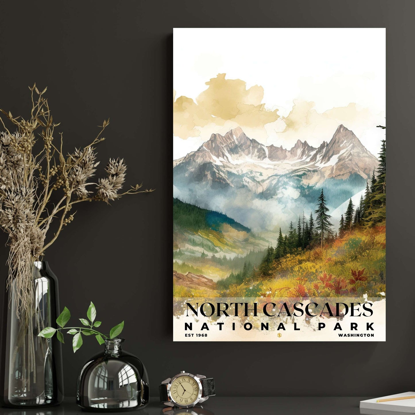 North Cascades National Park Poster | S04