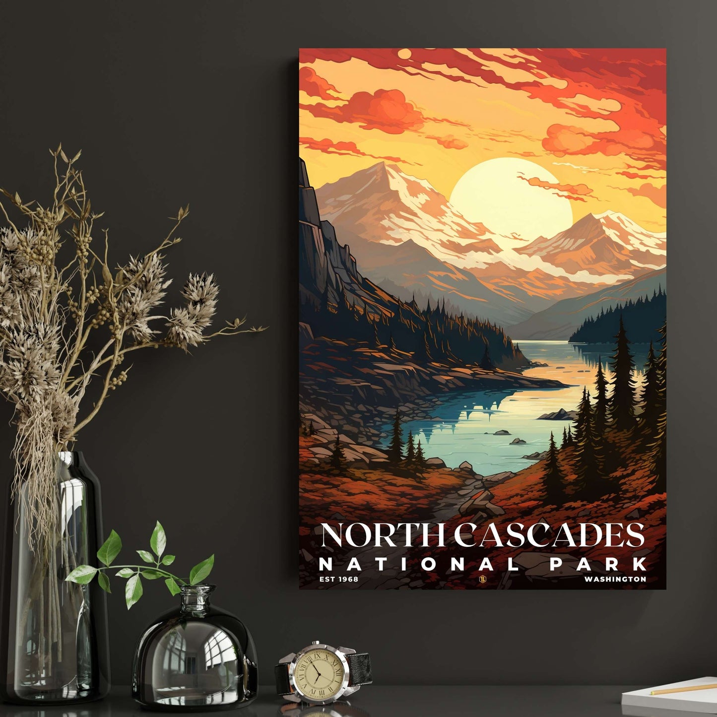 North Cascades National Park Poster | S07