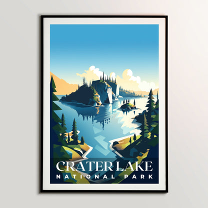 Crater Lake National Park Poster | S01